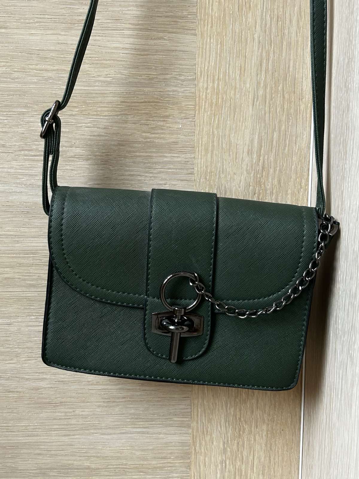 ZELENA ŽENSKA CROSS BODY TORBICA