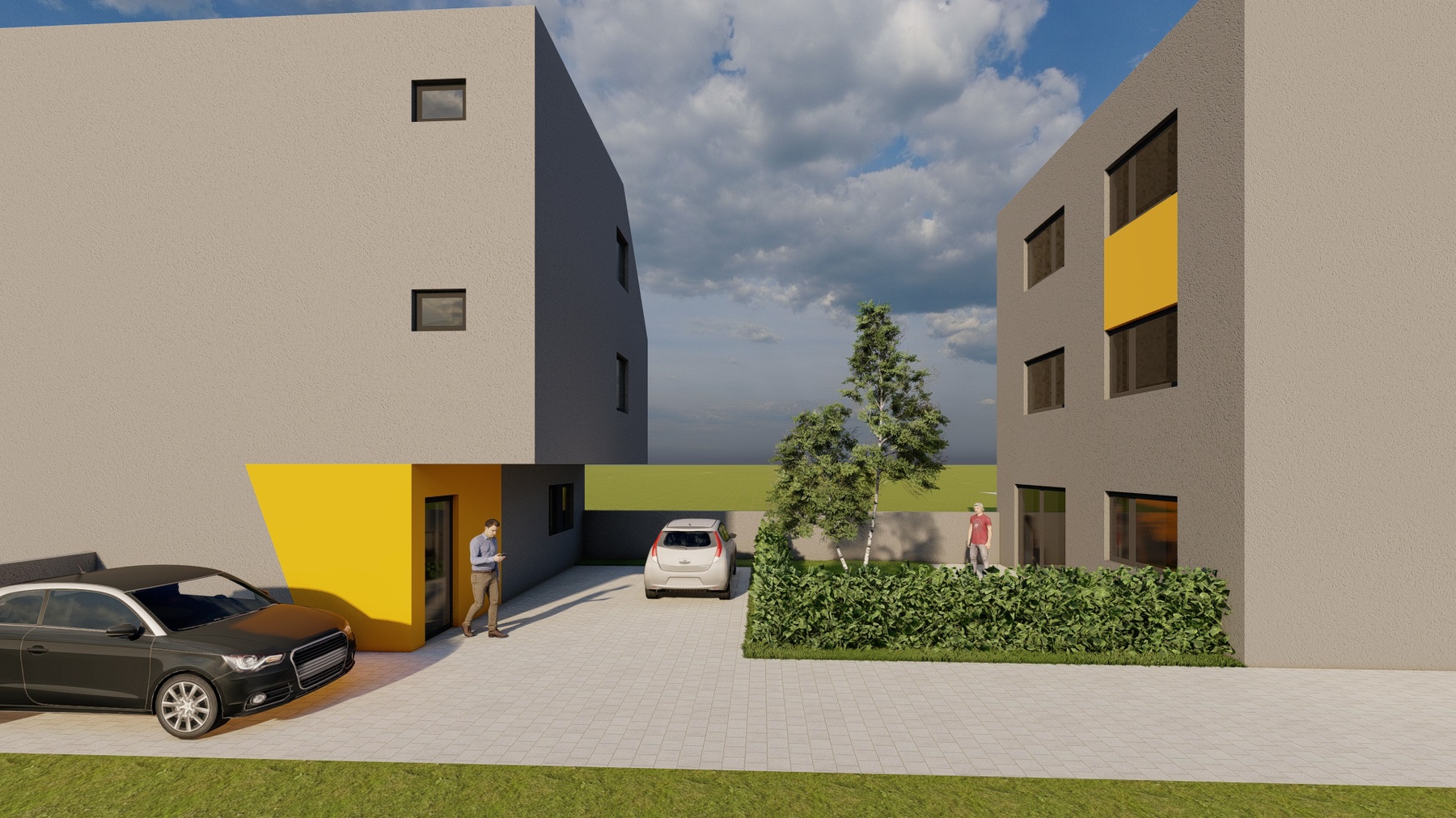 STAN OSIJEK RETFALA, dvosoban stan u prizemlju 44,69m2+VRT+PARKING